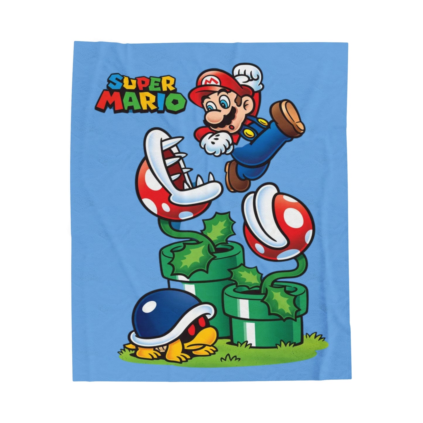 Mario Bro's Plush Blanket