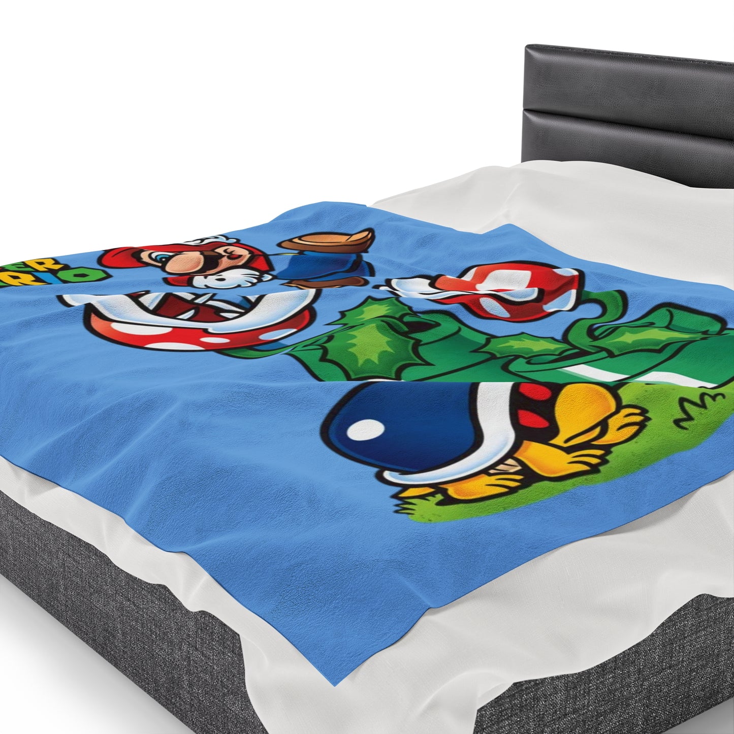 Mario Bro's Plush Blanket