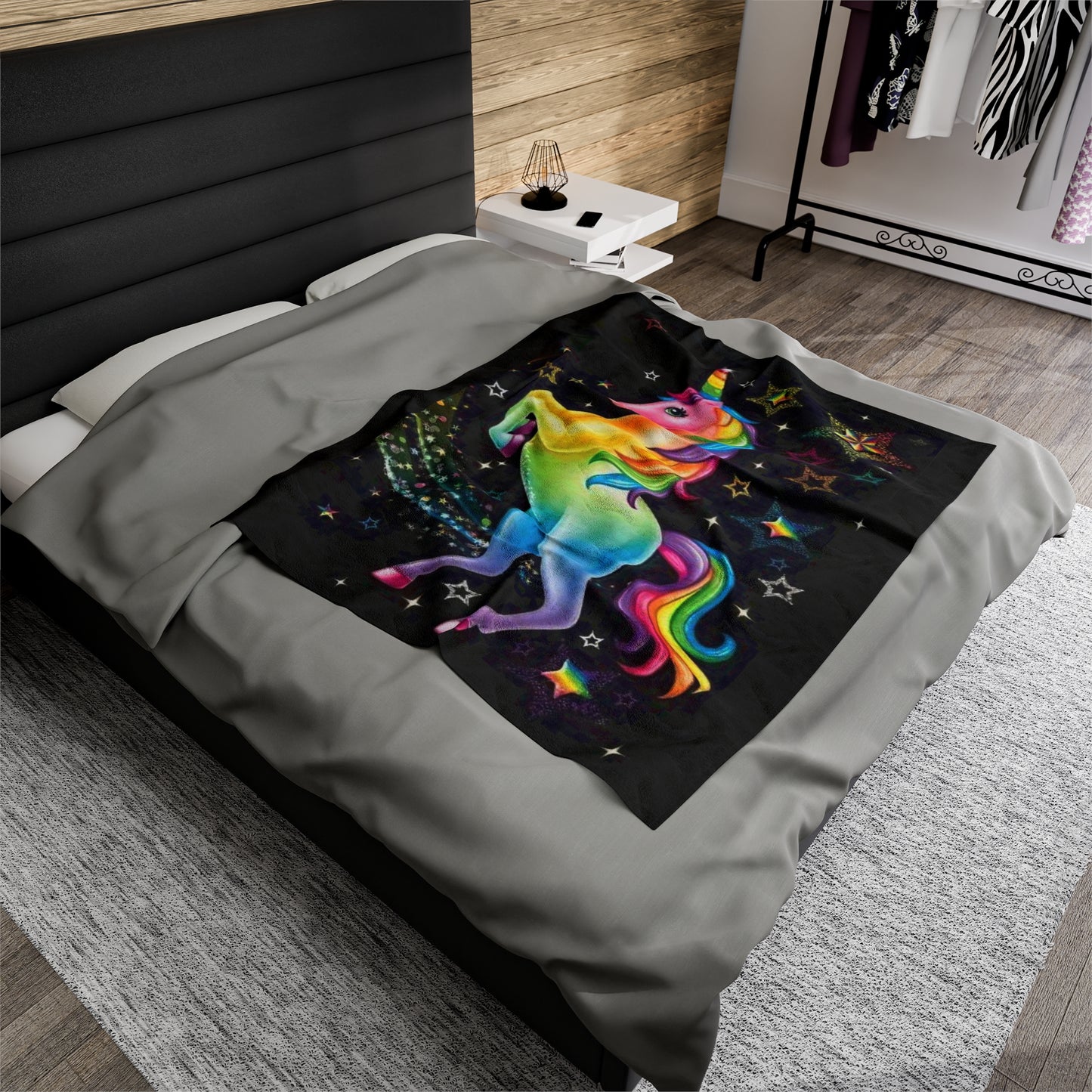 Unicorn Plush Blanket