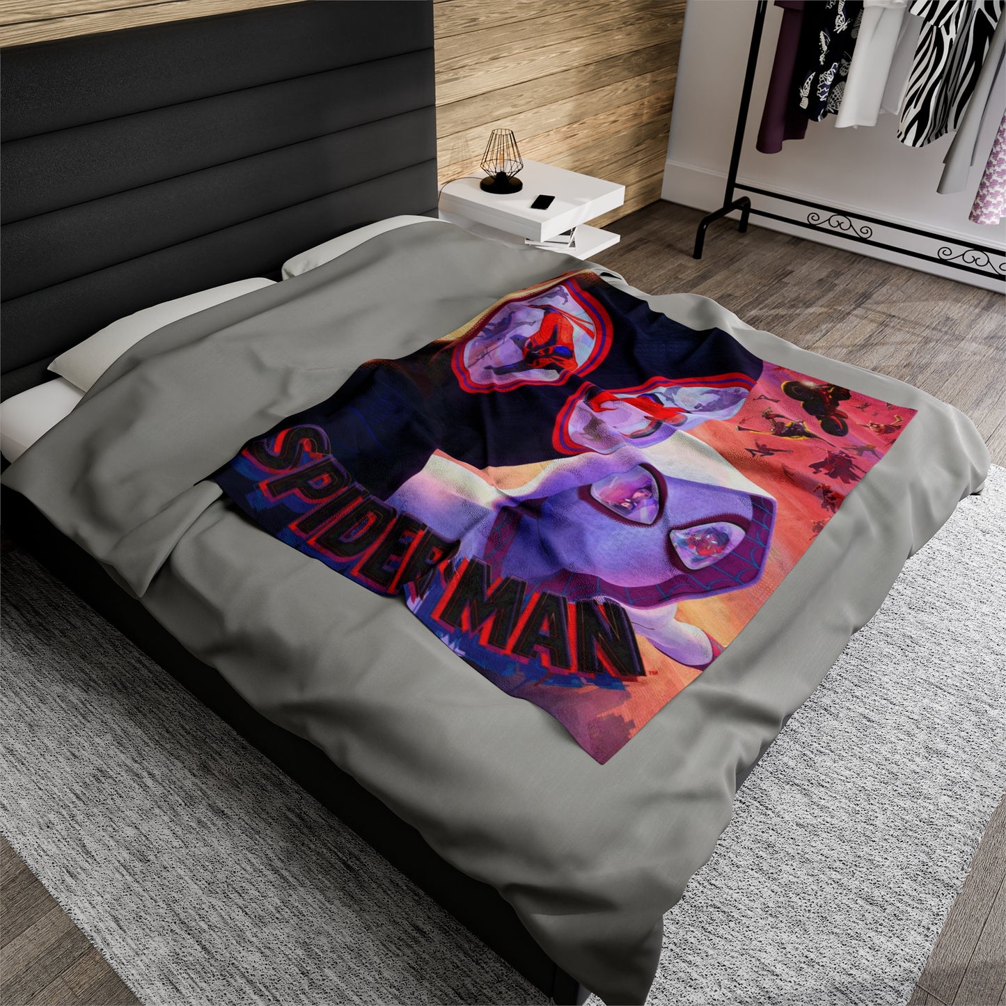 Spider Man Plush Blanket