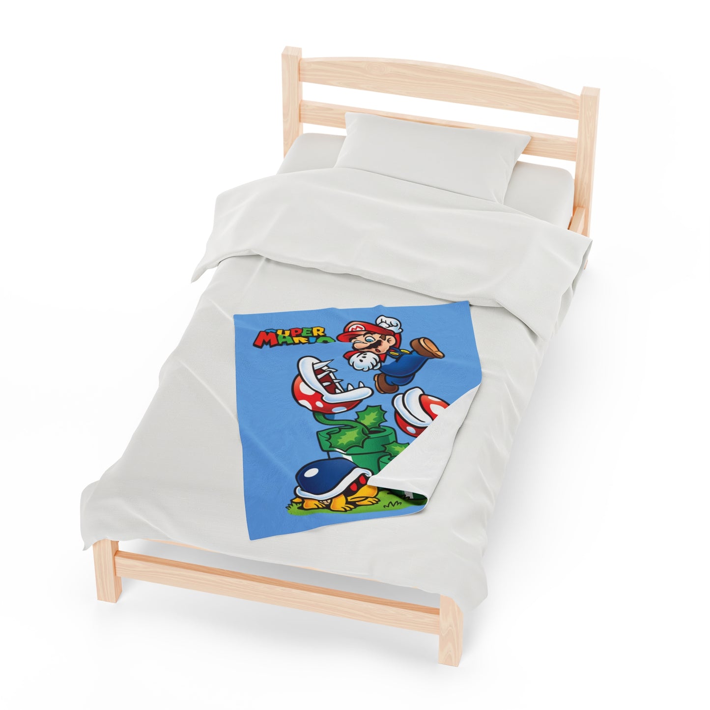 Mario Bro's Plush Blanket