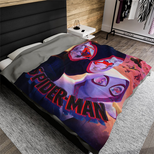 Spider Man Plush Blanket