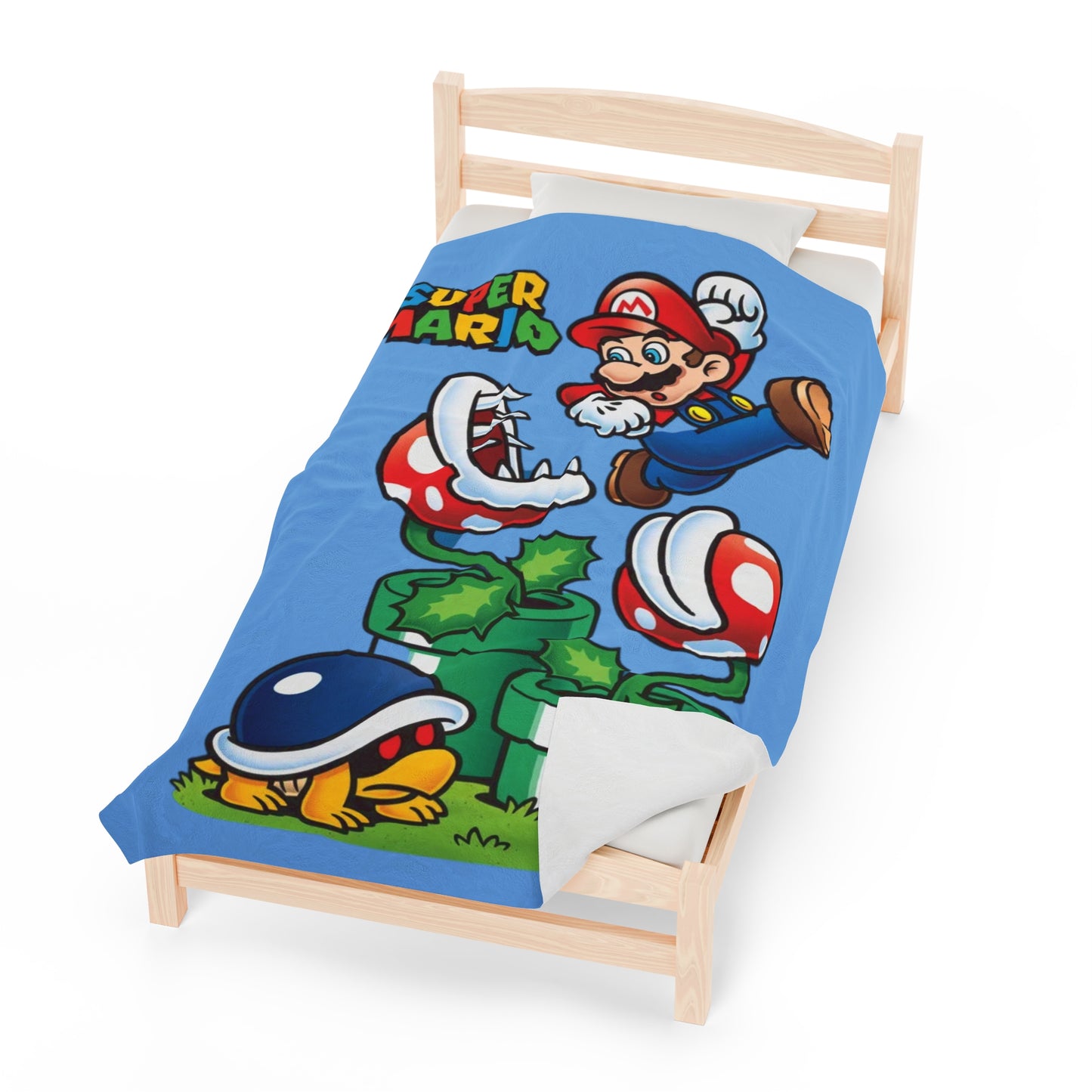 Mario Bro's Plush Blanket