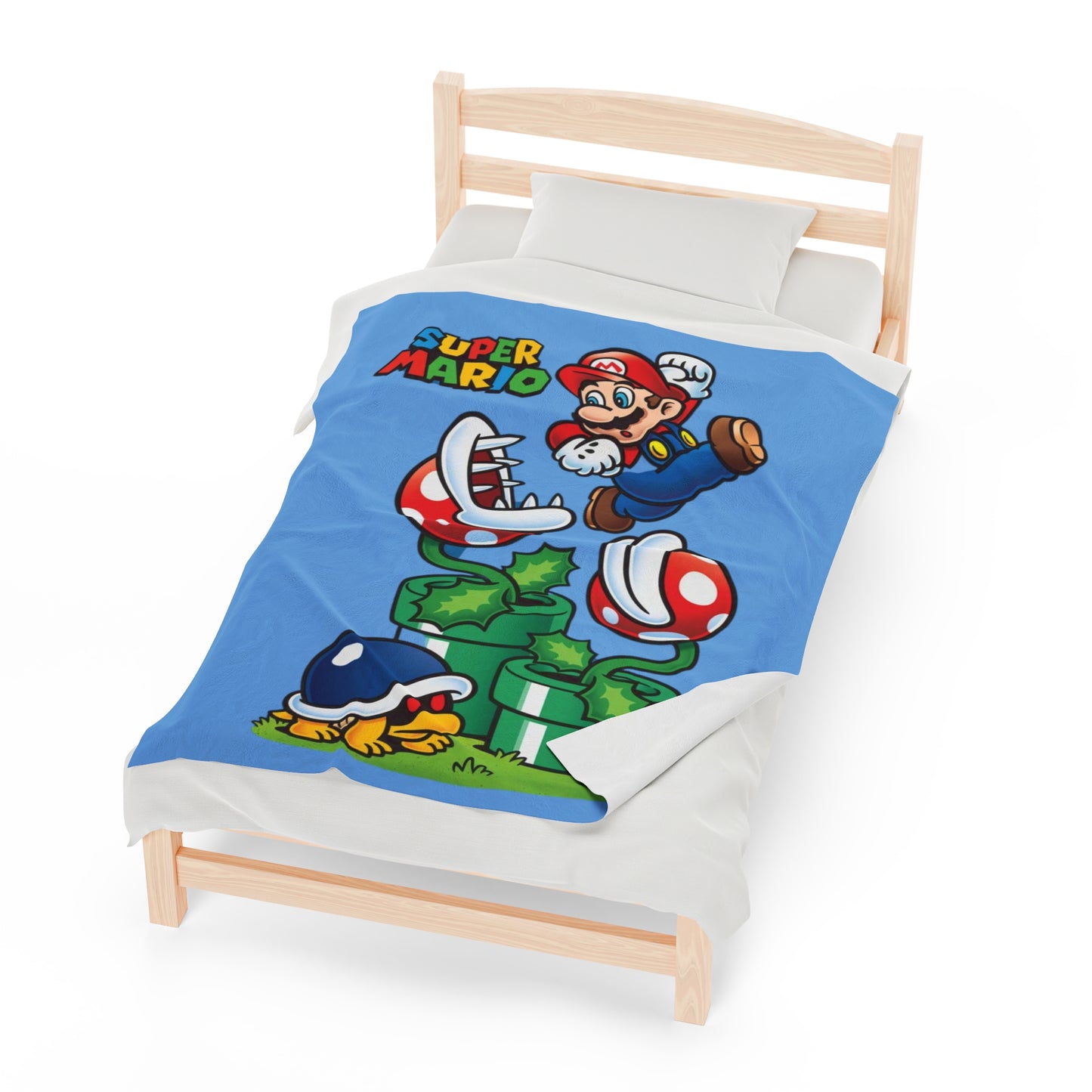 Mario Bro's Plush Blanket