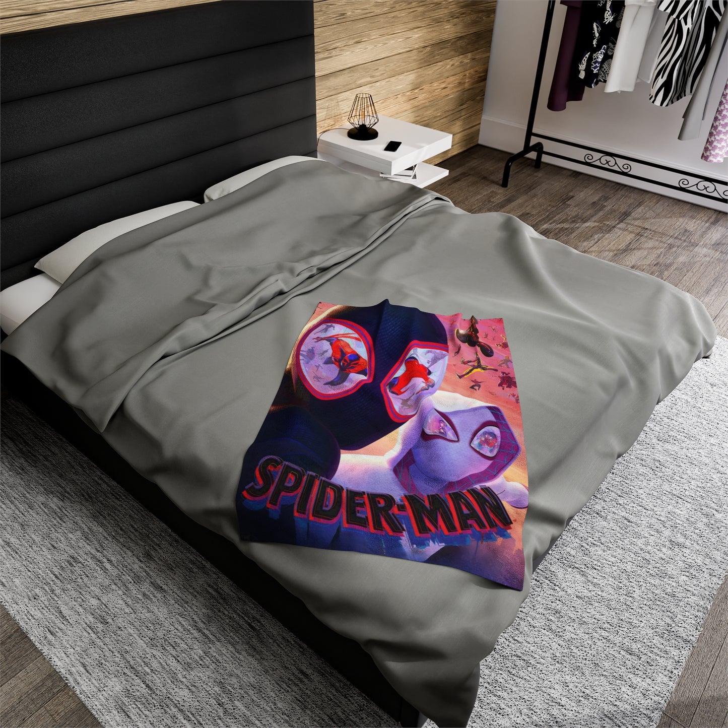 Spider Man Plush Blanket