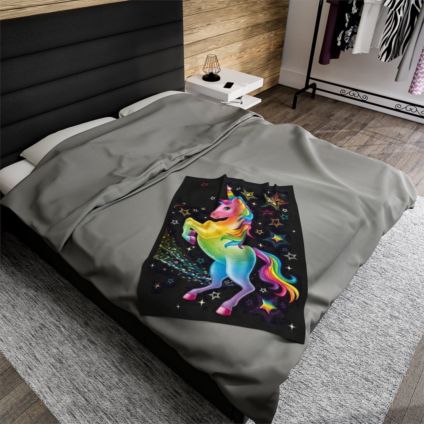 Unicorn Plush Blanket