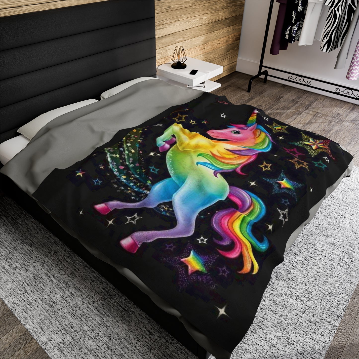 Unicorn Plush Blanket