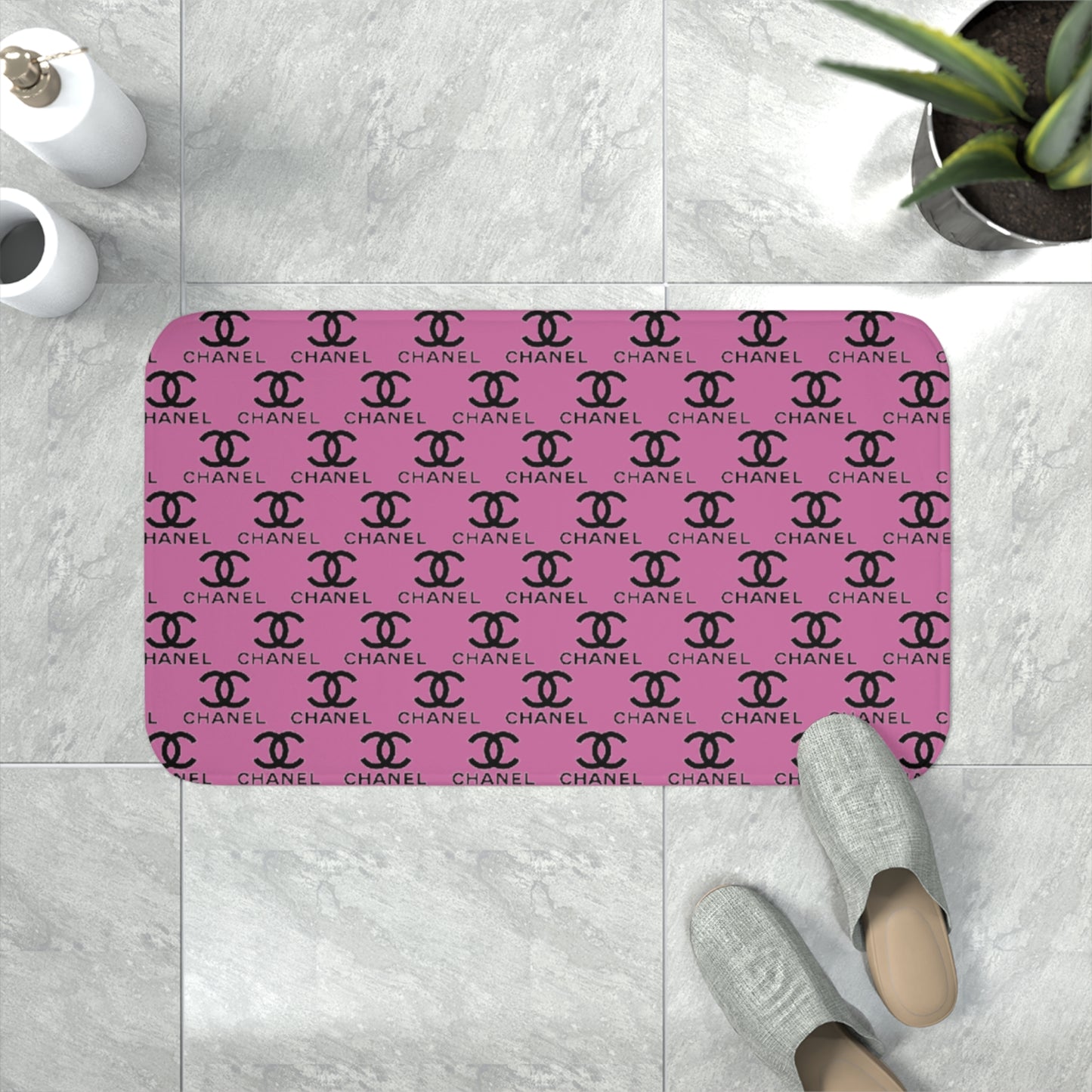 Double C Memory Foam Bath Mat