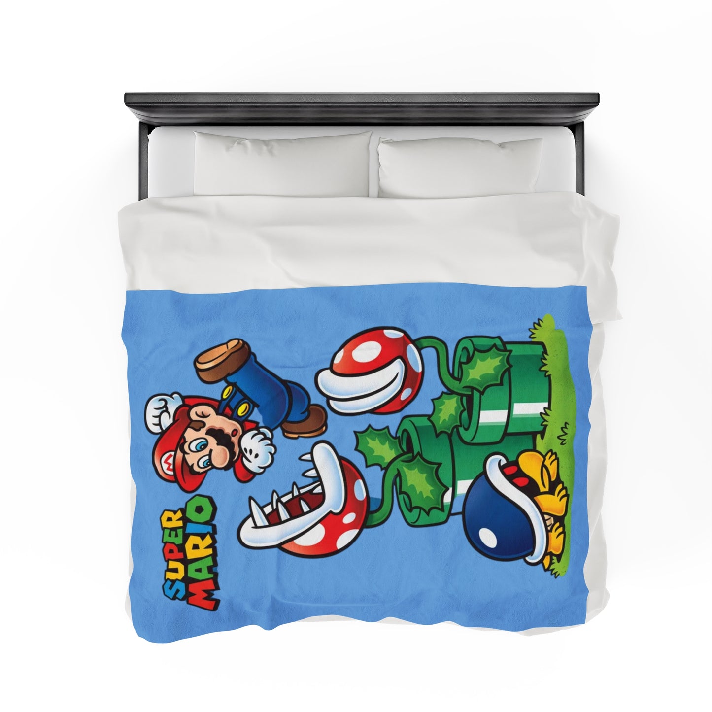 Mario Bro's Plush Blanket