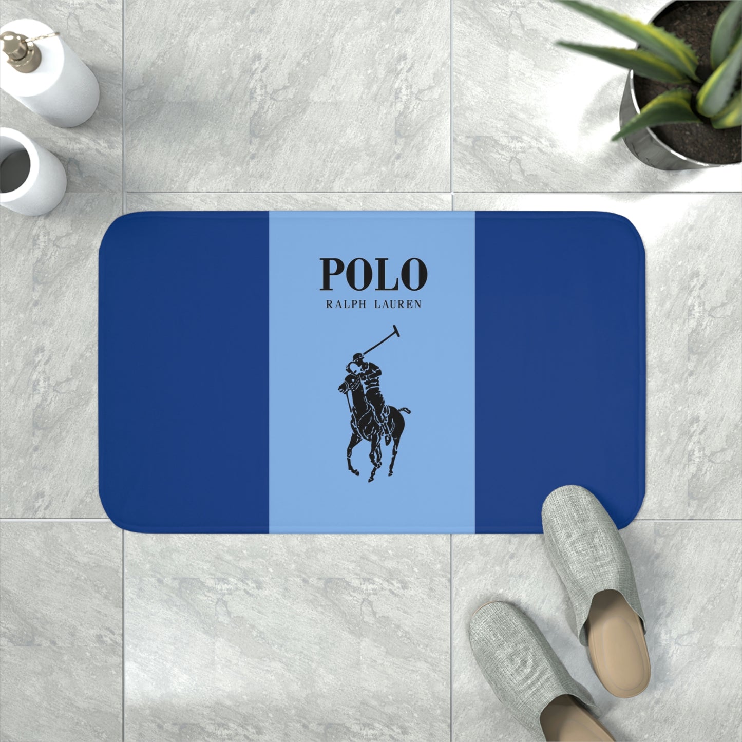 Designer Memory Foam Bath Mat