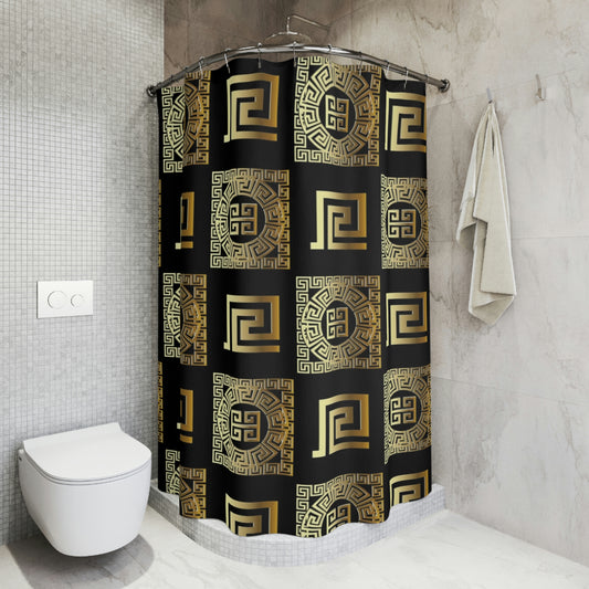 Greek Shower Curtain