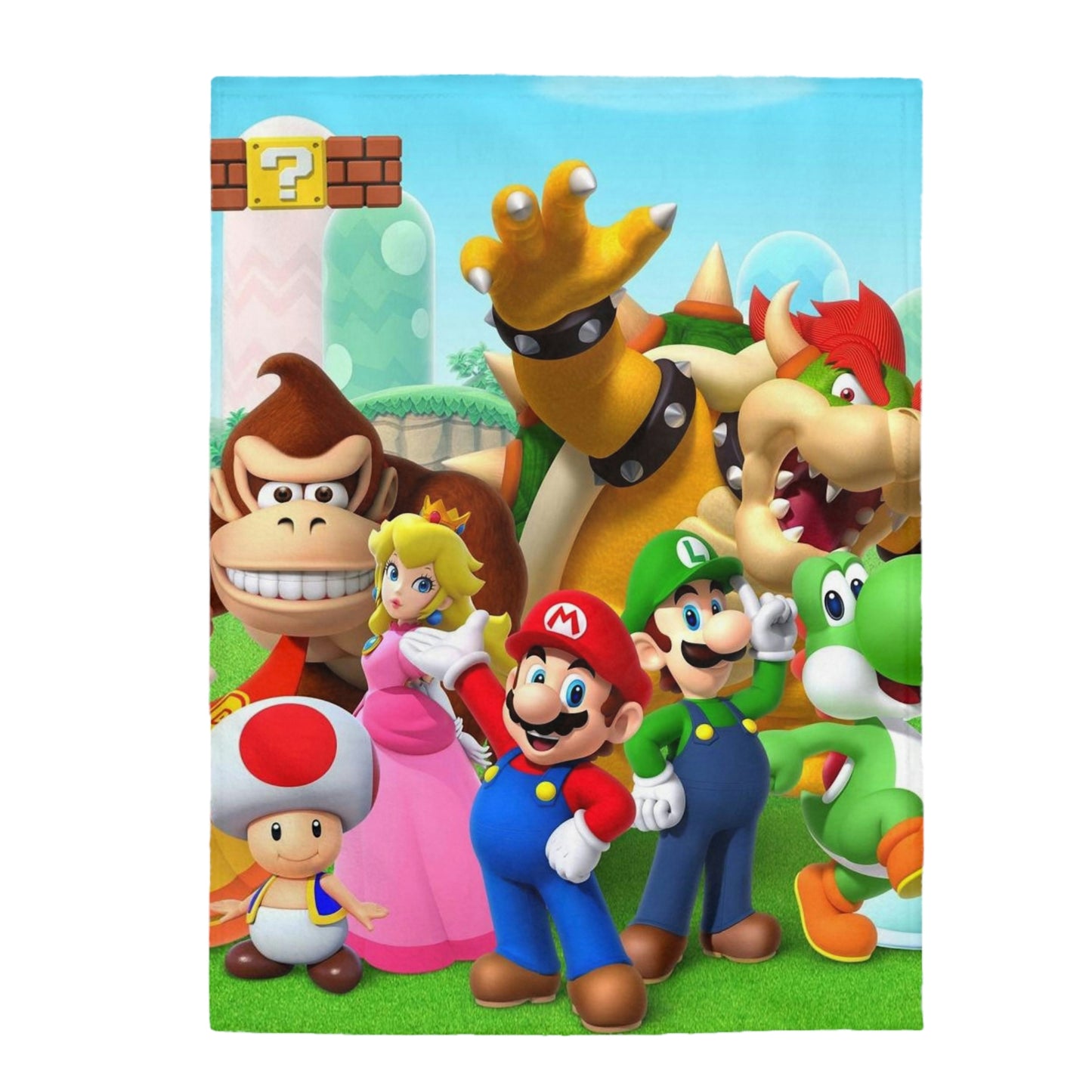 Mario Plush Blanket