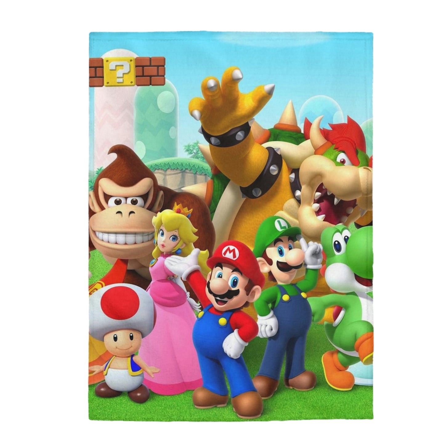 Mario Plush Blanket