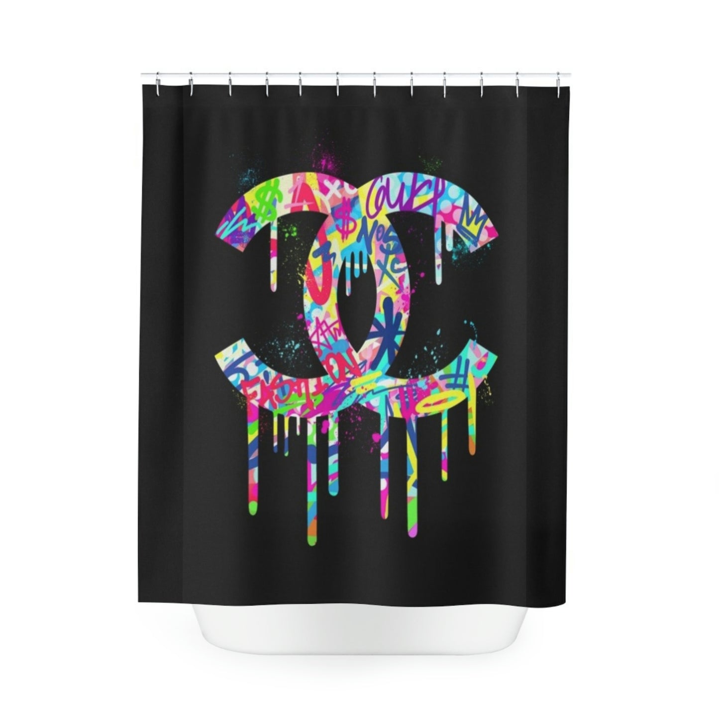 Double C Shower Curtain