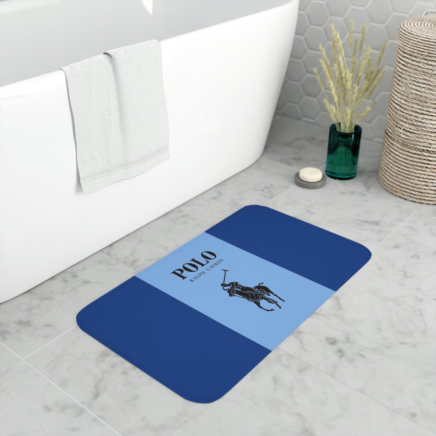 Designer Memory Foam Bath Mat