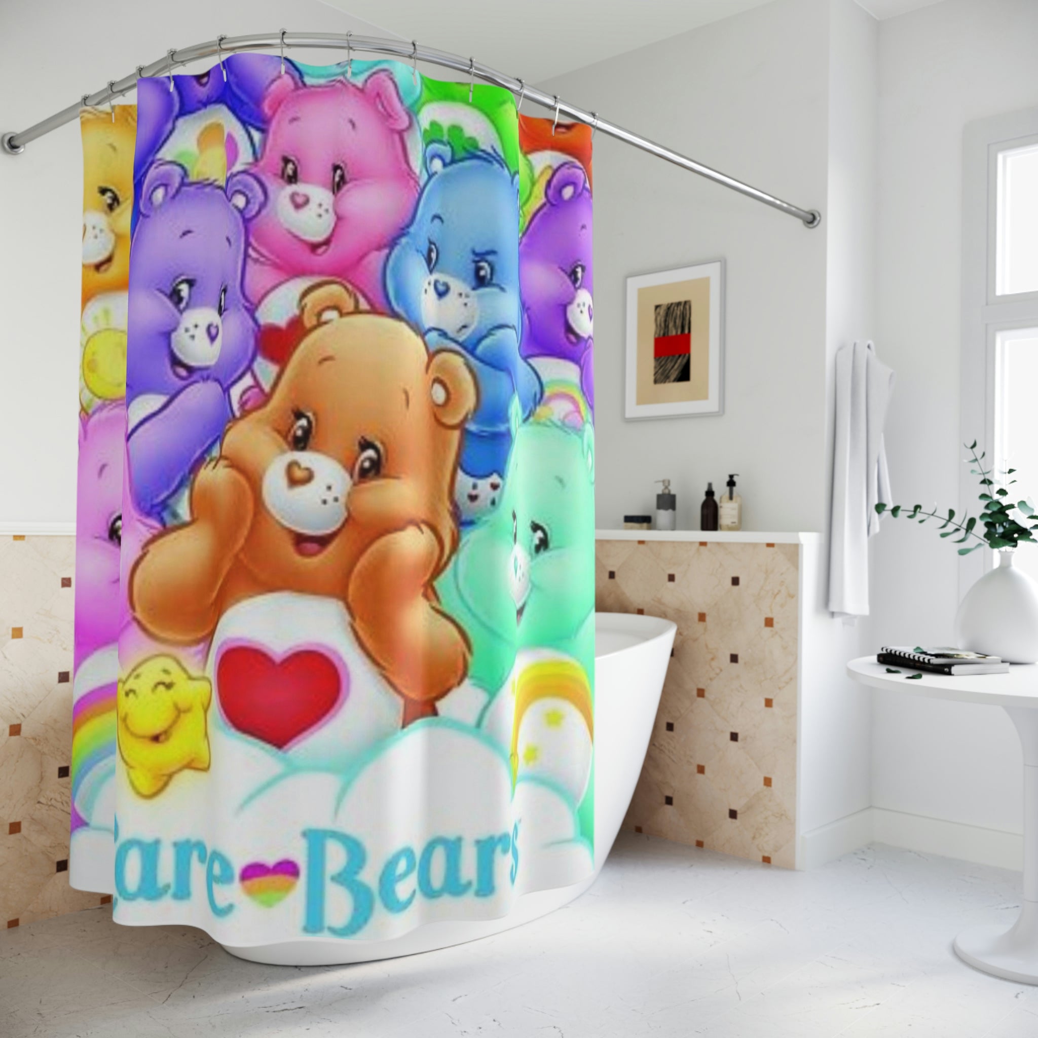 Care Bears Kingdom retailer of Caring Sheer Curtains