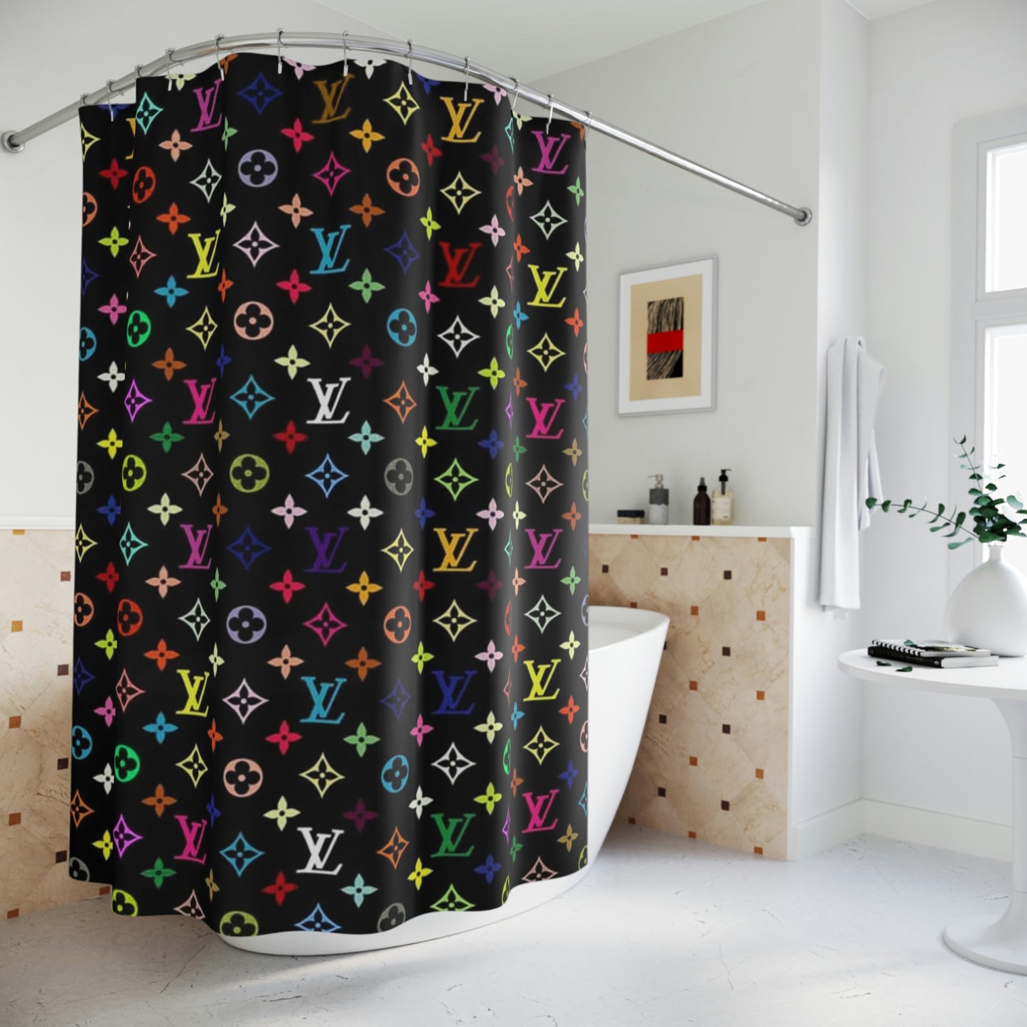 Designer Polyester Shower Curtain