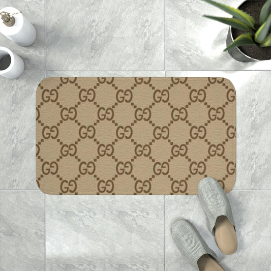 Designer Memory Foam Bath Mat