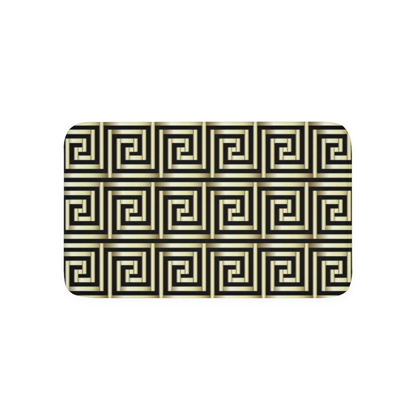 Greek Designer Memory Foam Bath Mat