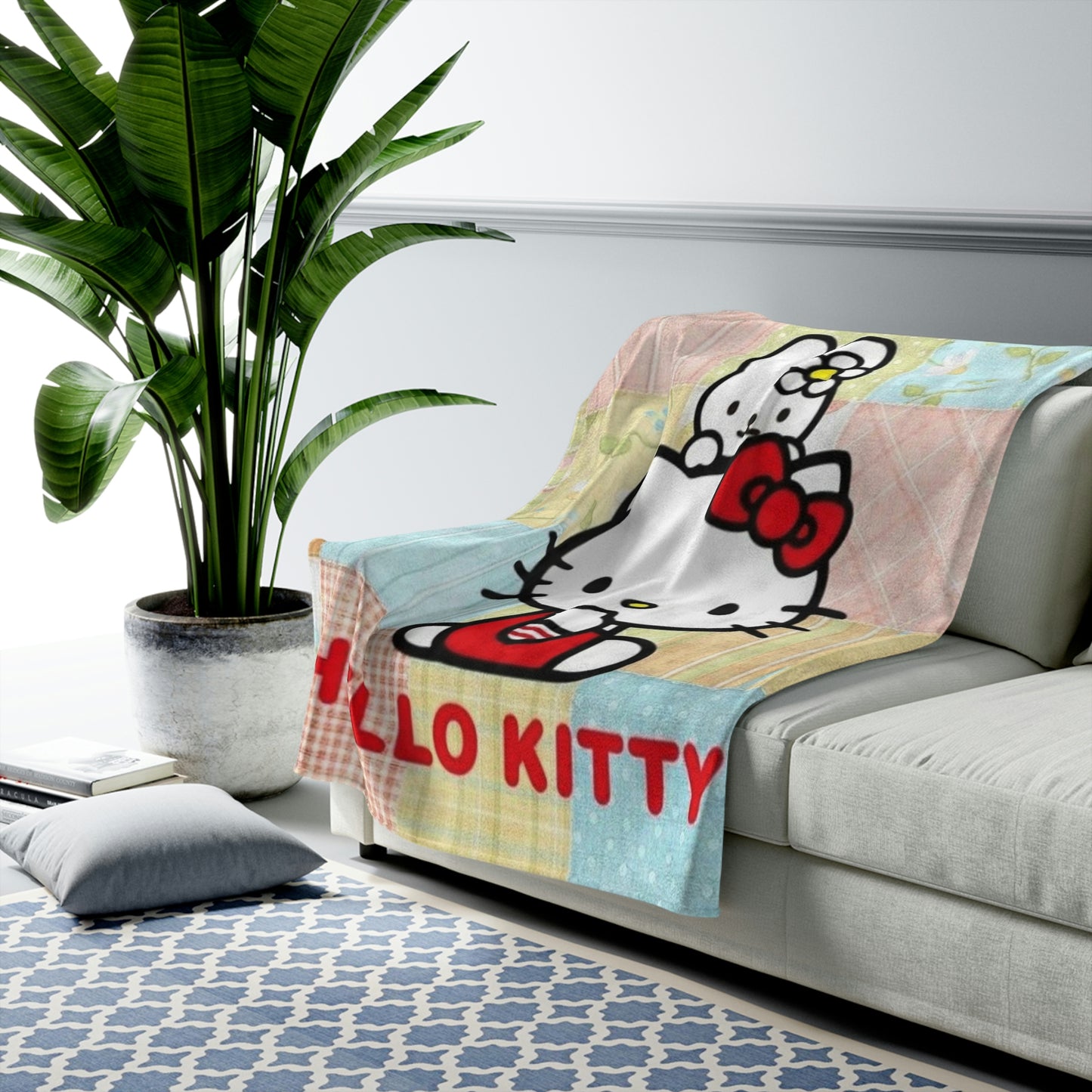 Hello Kitty Plush Blanket