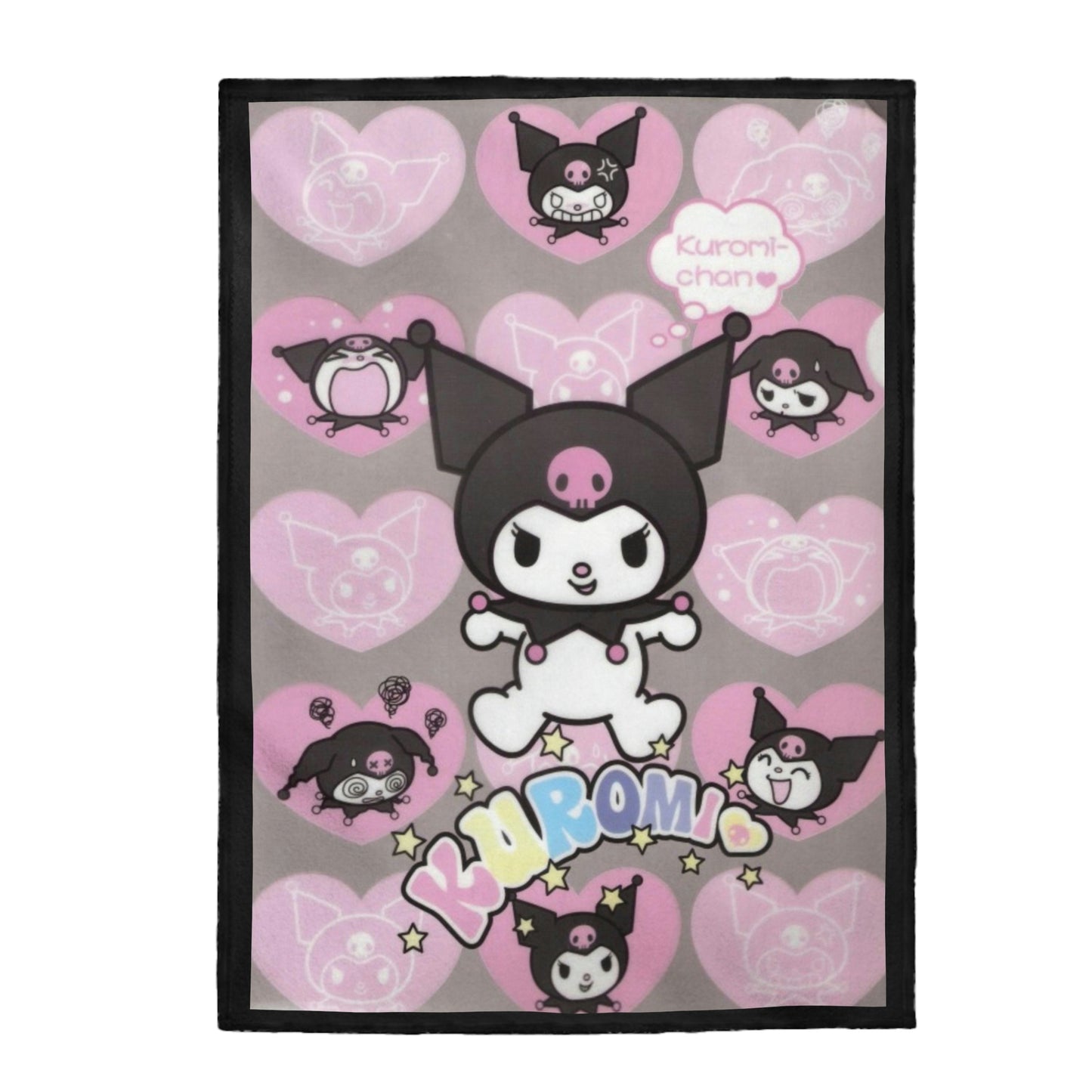 Kuromi Plush Blanket