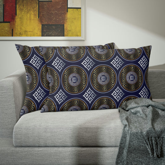 Blue & Gold Pillow Sham